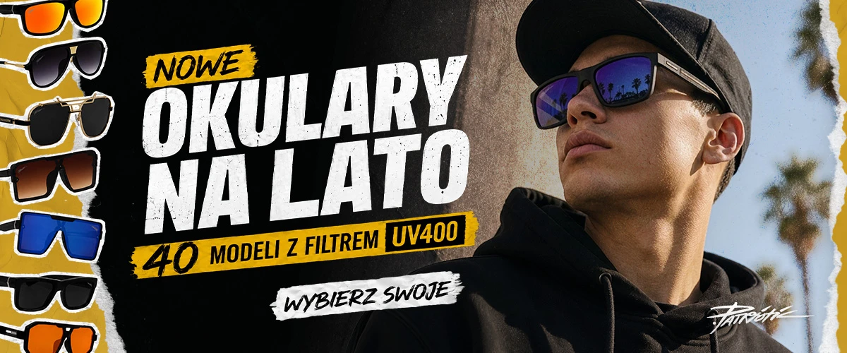 NOWE OKULARY: 40 modeli z filtrem UV400!