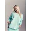 Minty Cuteness Bluza Klasyczna Oversize Damska