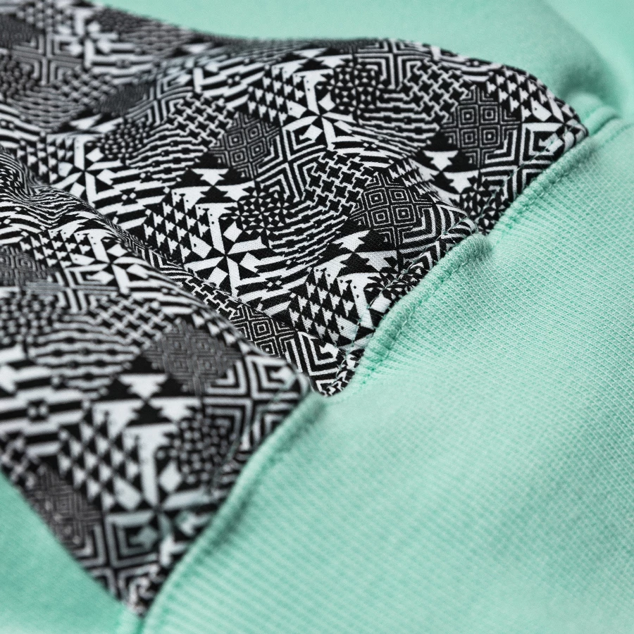 Minty Cuteness Bluza Klasyczna Oversize Damska