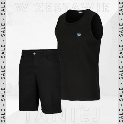 Cls Wave Mini Tank Top + Cls App Krótkie Spodenki Jeans